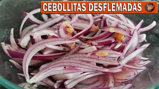 CEBOLLAS DESFLEMADAS  La Cocina De Milo [upl. by Vivyan]