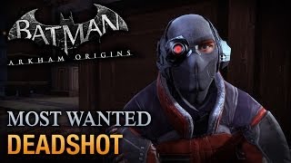 Batman Arkham Origins  Deadshot Most Wanted Walkthrough [upl. by Luigino]