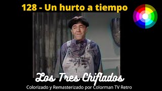 128 Los Tres Chiflados Un hurto a tiempo 1950 Audio Latino REMASTERIZADO [upl. by Aliekahs]