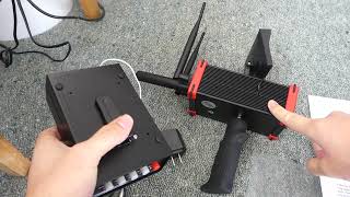 How to use the long range 3D black eagle metal detector [upl. by Eilema]