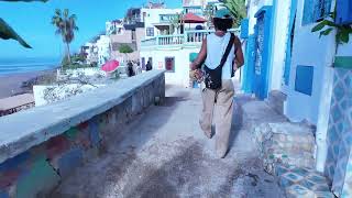 COASTAL WALK FROM TAMRAGHT TO TAGHAZOUT MOROCCO [upl. by Maxama365]