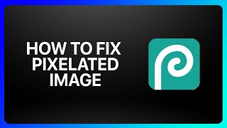 How To Fix Pixelated Image In Photopea Tutorial [upl. by Aleen]