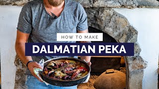 How to Make Dalmatian Peka A Traditional Recipe [upl. by Llezom]