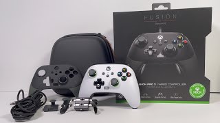 Unboxing Power A Fusion Pro 2 Controller For Xbox Series XS [upl. by Ryter]