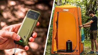 Top 10 Inventions amp Gadgets For Comfortable Camping [upl. by Nanis]