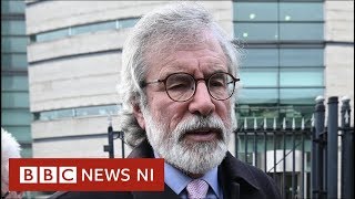 Gerry Adams denies IRA membership claims [upl. by Yeniar228]