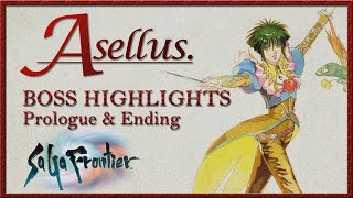 Saga Frontier Remastered  Asellus Route Boss Highlights Prologue  Ending [upl. by Deehahs828]