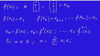 Diagonalisation des endomorphismes cycliques Réduction des matrices Partie 1 [upl. by Guod]