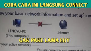 Cara Mengatasi Wifi Tidak Bisa Internet di Laptoppc [upl. by Shell]