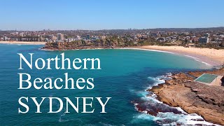 Northern Beaches Sydney including Manly Avalon Dee Why Mona Vale and more using 4K Drone [upl. by Rettig]