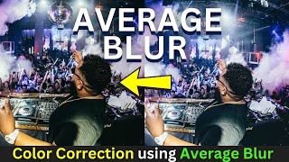 Photoshop Tips and Tricks Use Average Blur for Perfect Color Balance [upl. by Rrats537]