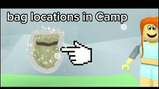 Bag locations in Total Roblox Drama camp [upl. by Lehcim]