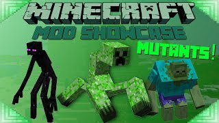 MUTANT CREATURES Minecraft Mod Showcase HUGE BEASTS [upl. by Nabalas]