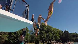 Jeck op Freibad 2018  Cologne Bombs Diving Show [upl. by Sorcim]