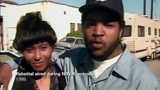 Ice Cube interview Dissing NWA shouts out The DOC 1990 [upl. by Niloc]