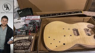 The Ultimate SG Guitar Kit Build FULL UPGRADES Intro and Unbox [upl. by Aundrea795]