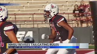 New Mexico State University updates tailgating rules [upl. by Niwroc962]