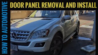 How to remove Mercedes SL Command Unit for repair [upl. by Groscr]