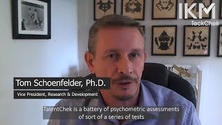 TalentChek  IKMs psychometric assessments for preemployment and employee testing [upl. by Darra]