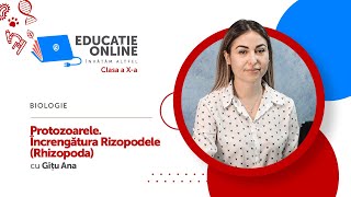 Biologie clasa a Xa Protozoarele Încrengătura Rizopodele Rhizopoda [upl. by Cod]