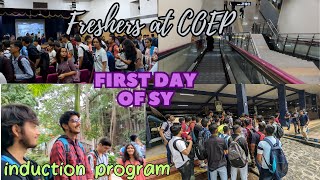 Freshers at COEP SY first day Induction [upl. by Sairahcaz]