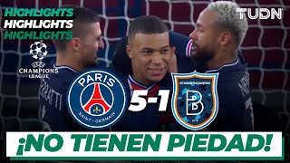 Highlights  PSG 51 Istanbul  Champions League 202021J6  TUDN [upl. by Arliene]