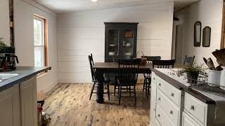 Double Wide Mobile Home Kitchen Remodel Renovation [upl. by Munster]