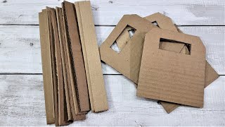 Awesome Organizers You Can Make From Cardboard  Cool Cardboard Crafts [upl. by Bendick853]