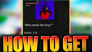 HOW TO GET OMEGA KNIGHT IN BALL TOWER DEFENCE ROBLOX [upl. by Eruot]