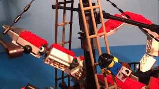 LEGO Pirates The Kraken stop motion [upl. by Durst51]