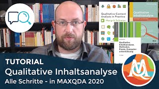 Qualitative Inhaltsanalyse  Umsetzung aller Schritte  mit MAXQDA 2020 [upl. by Euqinmod514]