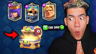 GASTO 130000 MIL GEMAS EN CLASH ROYALE PARA CONSEGUIR TODOS LOS NUEVOS CAMPEONES  TheDonato [upl. by Juxon]