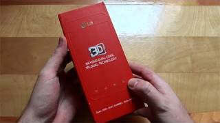 LG Optimus 3D Unboxing  Pocketnow [upl. by Llennod]