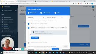 Firebase Hosting custom domain configuration with GoDaddy DNS [upl. by Koloski368]