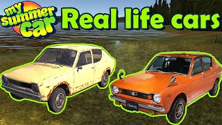 My Summer Car  CARS IN REAL LIFE 2020  All 37 models with specification [upl. by Asare]