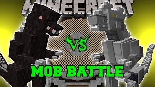 GODZILLA VS KIRYU MECHAGODZILLA Minecraft Mob Battles  Godzilla Mods [upl. by Idnal756]