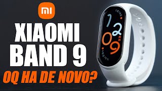 XIAOMI MI BAND 9  O que há de Novo [upl. by Airdnaed]