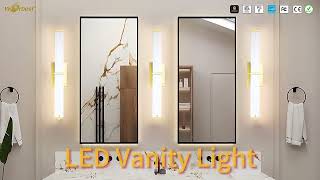 Worbest LED vanity light [upl. by Nwahshar]