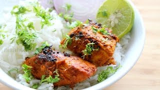 Tandoori Chicken Recipe For Weight Loss  Tandoori Chicken Without OvenMicrowave  Skinny Recipes [upl. by Arymahs]