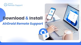 How to Download and Install AirDroid Remote Support [upl. by Alena]