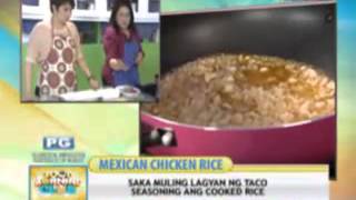 News5E  MEXICAN CHICKEN RICE  GMC JUNE 27 2013 [upl. by Epuladaugairam259]