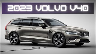 2023 Volvo V40 SUV  Facelift Exterior Changes [upl. by Aciretal595]