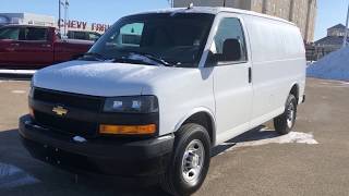 2018 Chevrolet Express Cargo Van Review [upl. by Assena607]