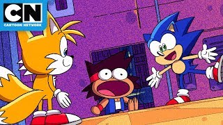 KO Meets Sonic The Hedgehog  OK KO Lets Be Heroes [upl. by Marin]