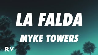 Myke Towers  Piensan Lyrics  Letra [upl. by Kloman]