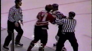 Mel Angelstad vs Chad Richard COHL Feb 1297 [upl. by Audrie327]