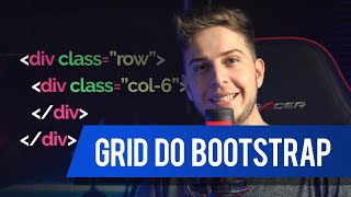 Grid do Bootstrap  Tutorial de Como Criar Layouts Responsivos [upl. by Guzel]