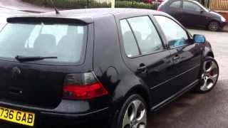 Golf Mk4 Gti  Added rear spoiler [upl. by Folly23]