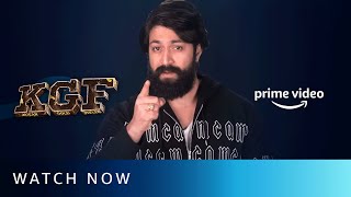 KGF Chapter 1  Watch Now in Hindi  Amazon Prime Video [upl. by Eitten]