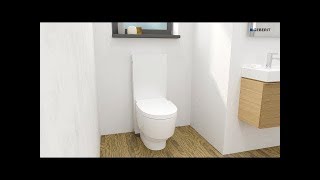 Geberit AquaClean Mera Classic floorstanding – Installation [upl. by Zwiebel]